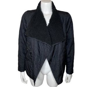 Prana Quilted Diva Jacket S Sherpa Fleece Lined